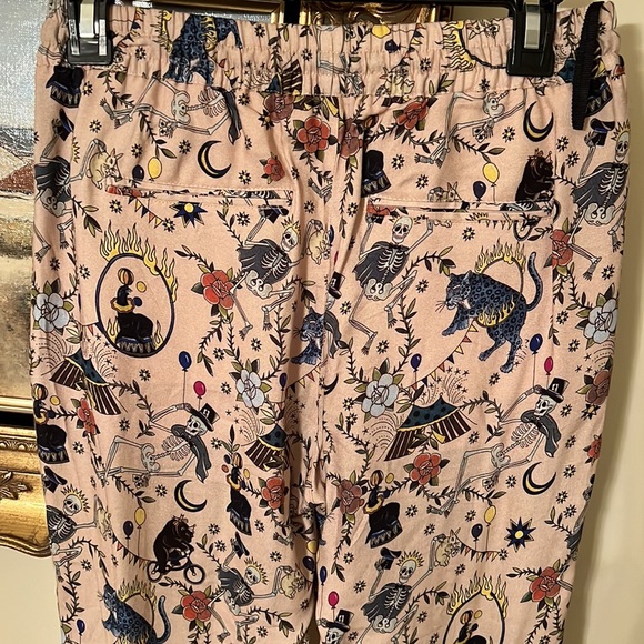 Zadig And Voltaire Parono Circus Print Drawstring Waist - Picture 10 of 11
